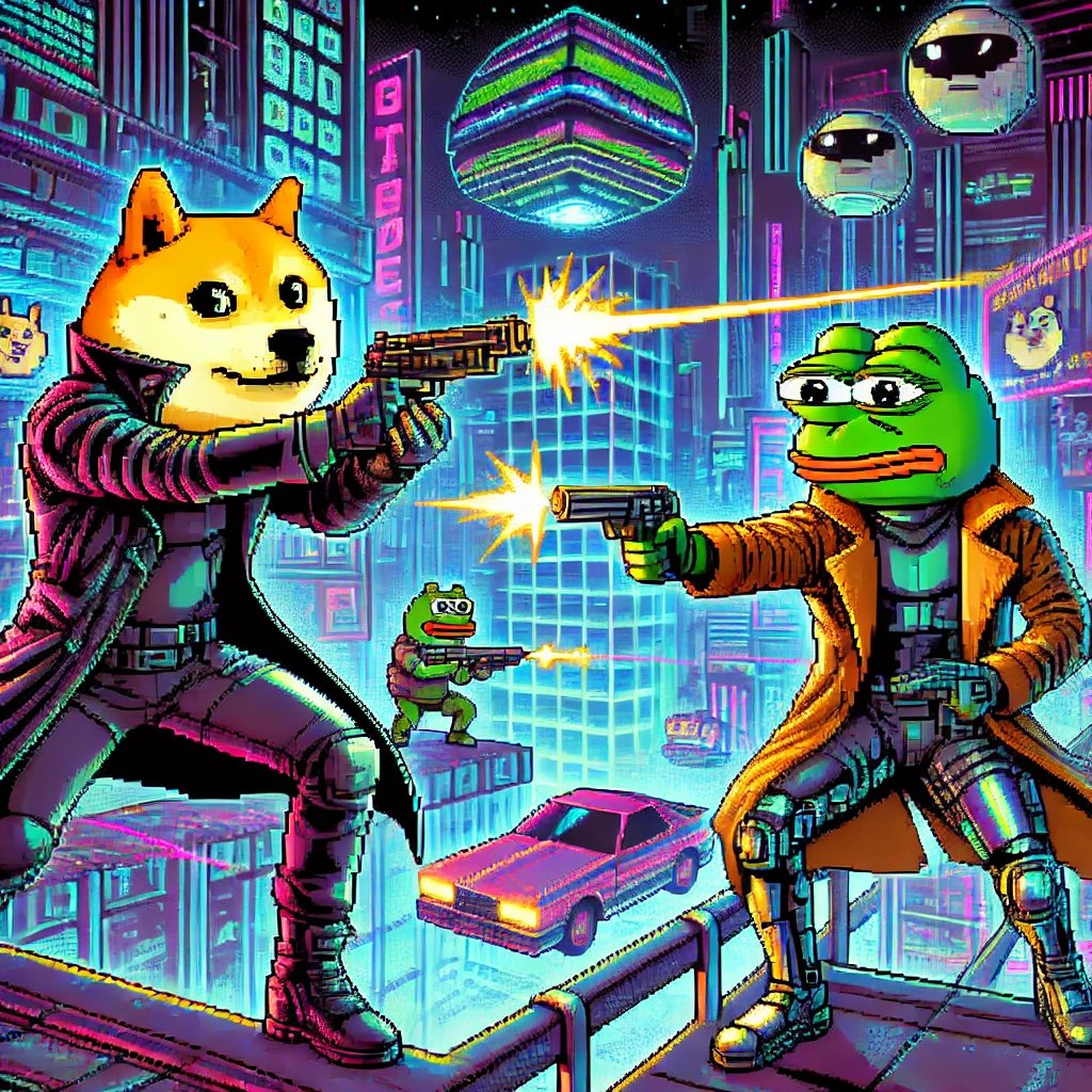 Doge vs Pepe tweet media