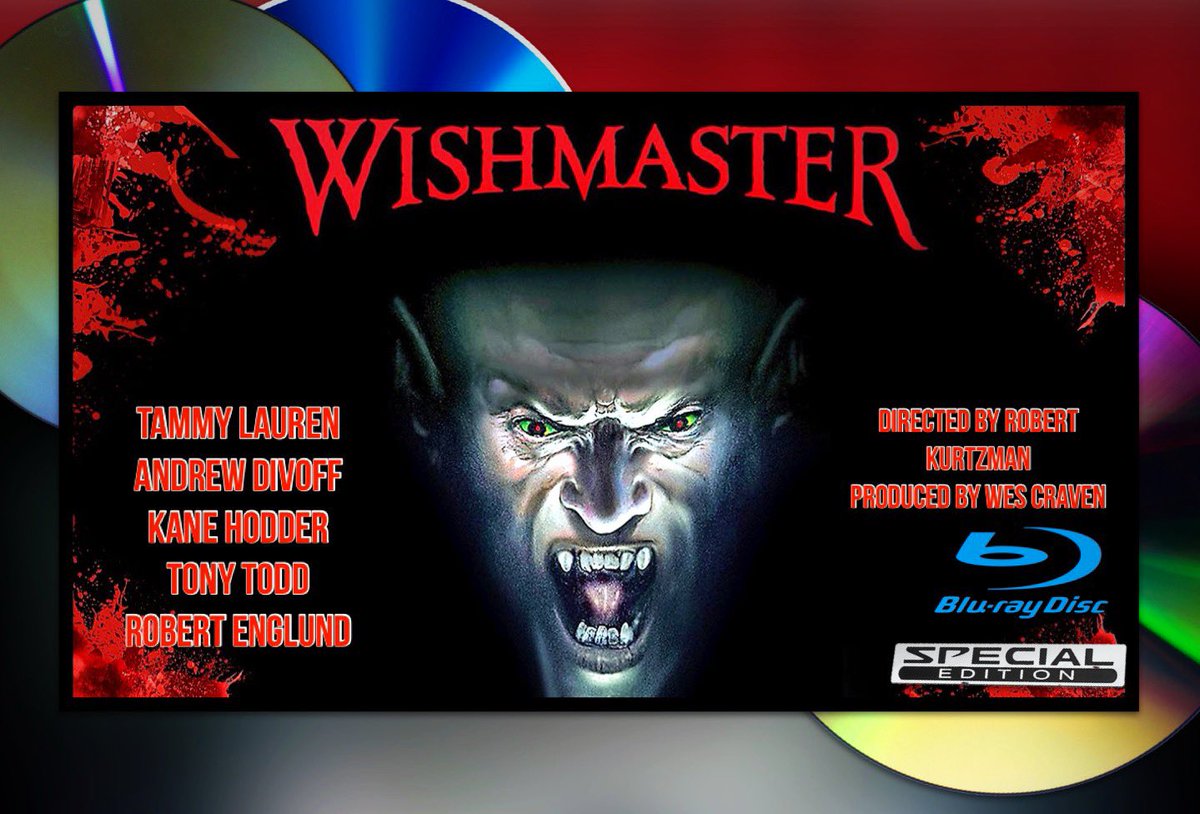 CardiacDrop's tweet image. Saturday Movie Matinee… #Wishmaster ✨📀