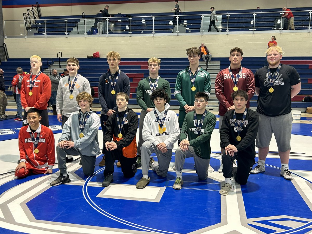 The 2024-2025 District 3 / PIAA Southcentral Region Wrestling champions