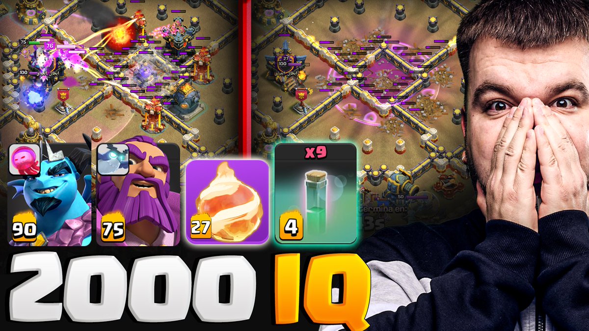 Tenéis nuevo vídeo en Youtube con una estrategia bien loca pero complicada!

Príncipe Walk con Warden + Bola de Fuego, una locura de ataques de la mano de <a href="/Reyscoc/">Reys_</a> ! ❤️

Link del vídeo en el comentario de abajo