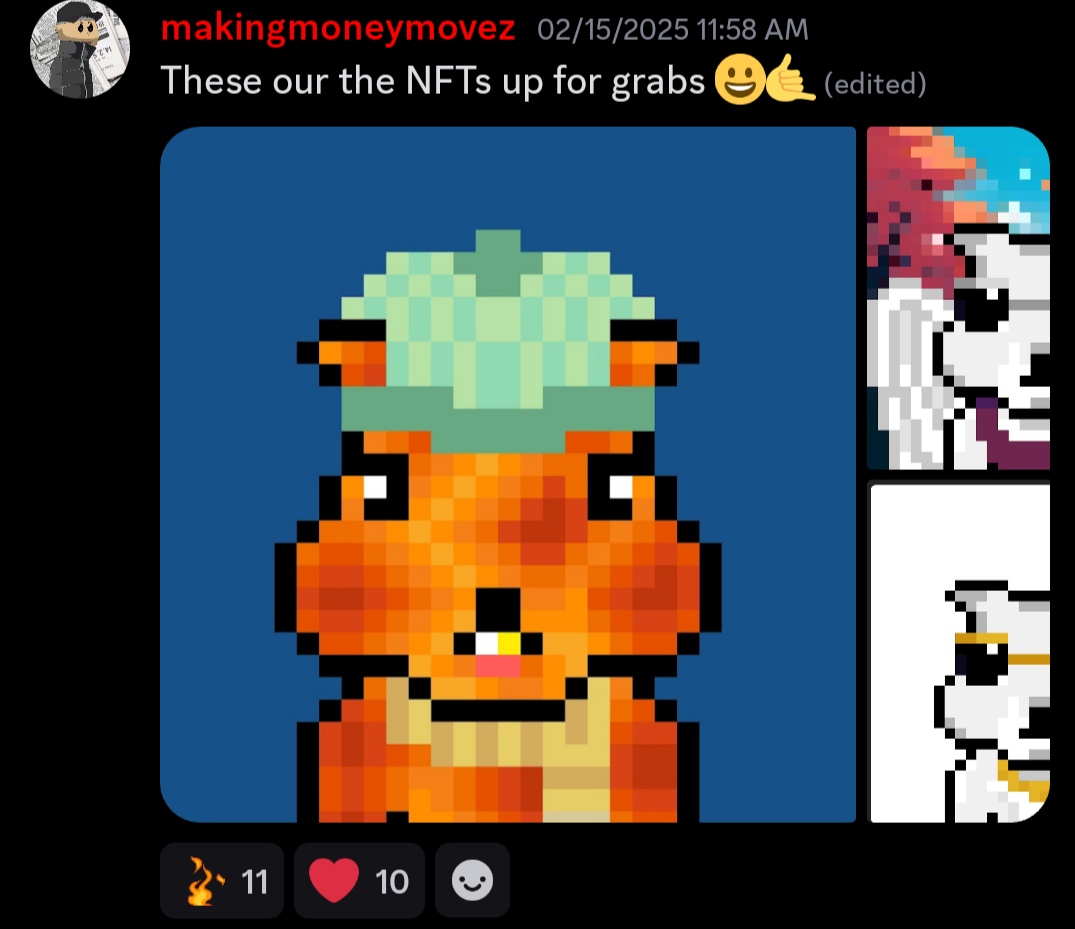 Makingmoneymvz (@makingmoneymvz) on Twitter photo @St00pKidznft and <a href="/SquirrelsOnSol/">Solana Squirrels</a> Have been having a nice little collab and because of that I personally am giving away these three squirrels. All entries are closed and winners will be picked soon. GOOD LUCK! <a href="/iThrivez/">Thrivez</a> <a href="/StickerzNFT83/">Stickerz</a> <a href="/ChrisGElec/">Chris</a> <a href="/lyle896/">1Junior1510</a> @St00pKidznft and <a href="/SquirrelsOnSol/">Solana Squirrels</a> Have been having a nice little collab and because of that I personally am giving away these three squirrels. All entries are closed and winners will be picked soon. GOOD LUCK! <a href="/iThrivez/">Thrivez</a> <a href="/StickerzNFT83/">Stickerz</a> <a href="/ChrisGElec/">Chris</a> <a href="/lyle896/">1Junior1510</a>