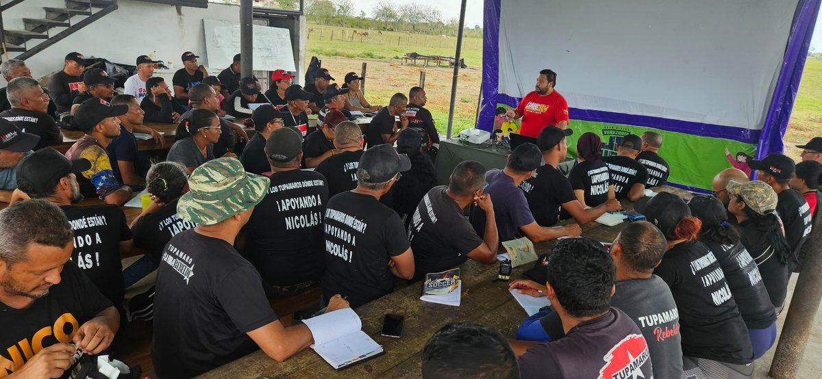 Nuestro camarada <a href="/WBenavides_MRT/">Williams Benavides</a> secretario General Nacional desde nuestra Escuela de Formación e Intercambio de Saberes y Experiencias, Juan Emilio González Porta, realiza el módulo de Análisis de Coyuntura. Donde se fortalecen los niveles de análisis y como organización