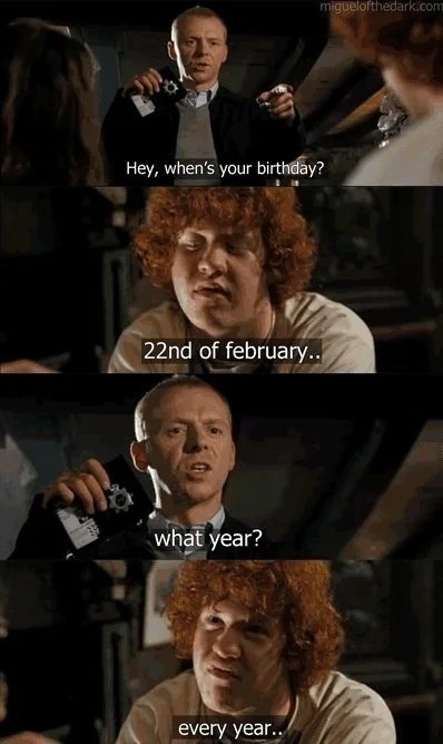 Every year 😌