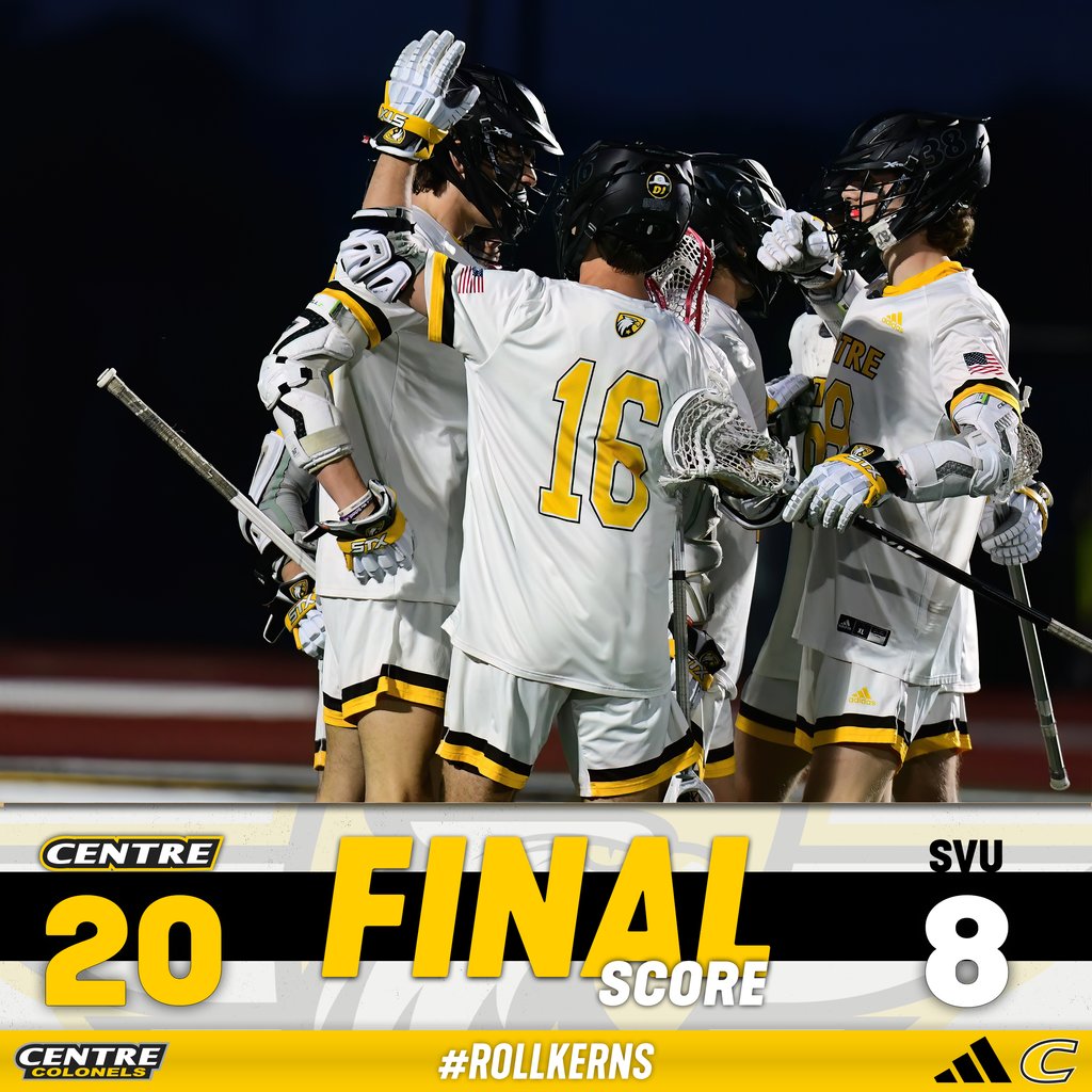 🥍 | A career high of 8 goals for Caldwell as @centremenslax trounces SVU! #RollKerns

centrecolonels.com/news/2025/2/22…