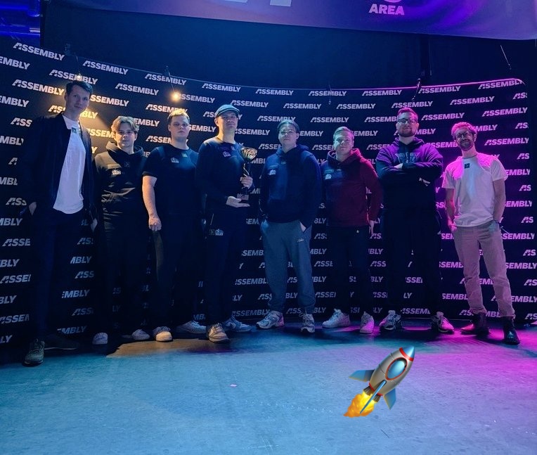 Bluejays won their Assembly Winter 2025 Tournament! The final was as intense as it gets but in the end, they took the trophy as the deserved Champions.

We are proud to have equipped the Team, as the first Team ever, with our aim. one collection for their matches.