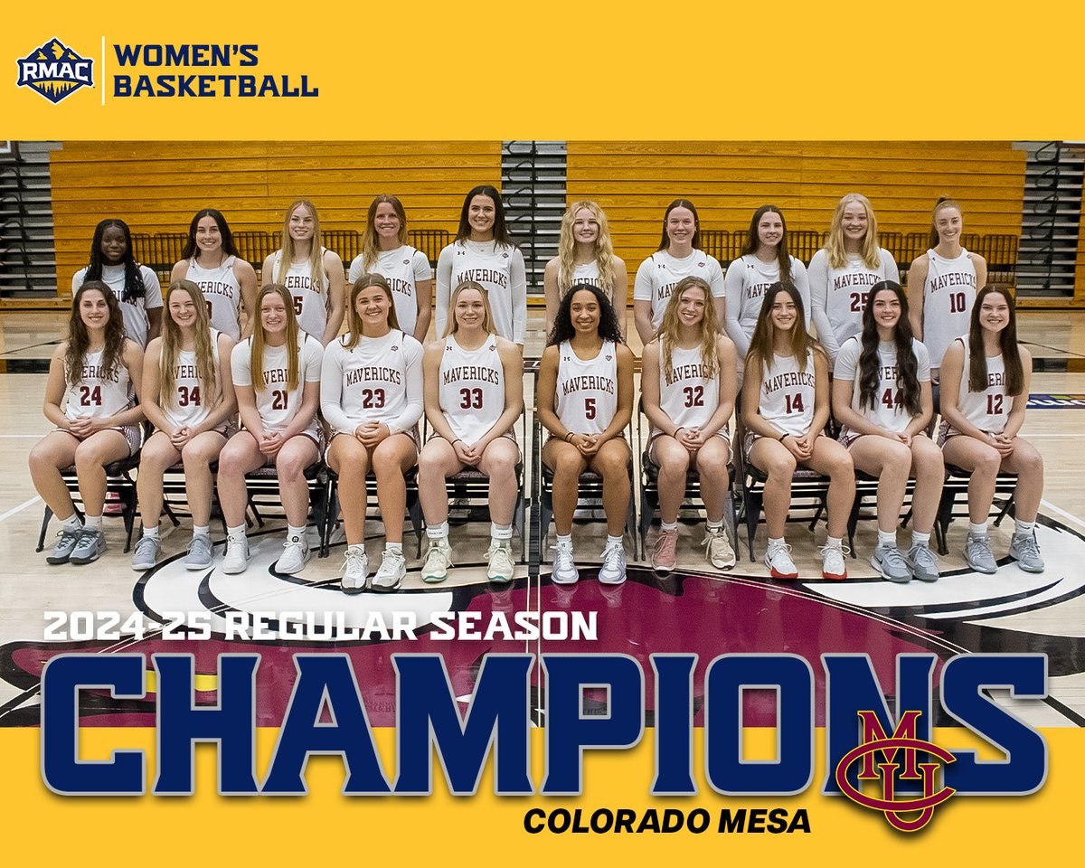 RMAC Sports (@rmac_sports) on Twitter photo 2024-25 RMAC Women's Basketball Regular Season Champions!
<a href="/CMUWBasketball/">CMU W. Basketball</a> clinches a share of its 12th RMAC women's basketball title with a win today!
#EverythingElevated 2024-25 RMAC Women's Basketball Regular Season Champions!
<a href="/CMUWBasketball/">CMU W. Basketball</a> clinches a share of its 12th RMAC women's basketball title with a win today!
#EverythingElevated