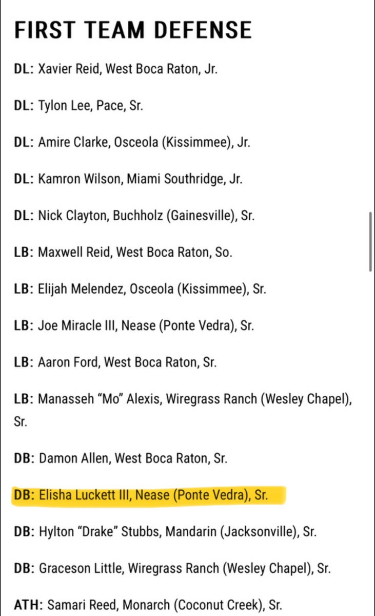 First Team All State  🙏🏽🔒
<a href="/CoachDrafts/">Collin Drafts</a> <a href="/CoachRGarth/">Coach G</a>