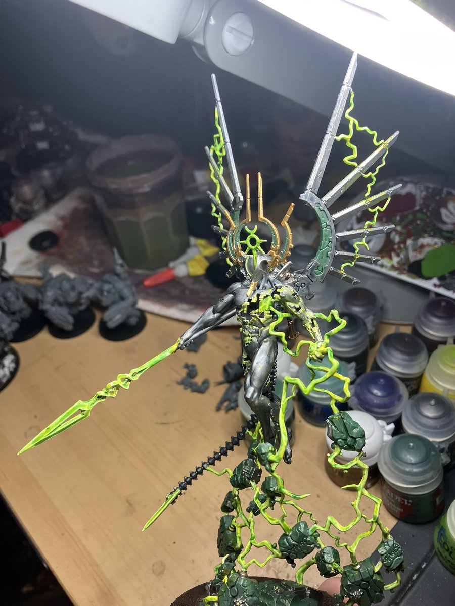CruciformFlunky's tweet photo. C’tan shard of the void dragon
.
. 
#warhammer40k #WarhammerArt #WarhammerCommunity https://t.co/RgqBxHE4lb