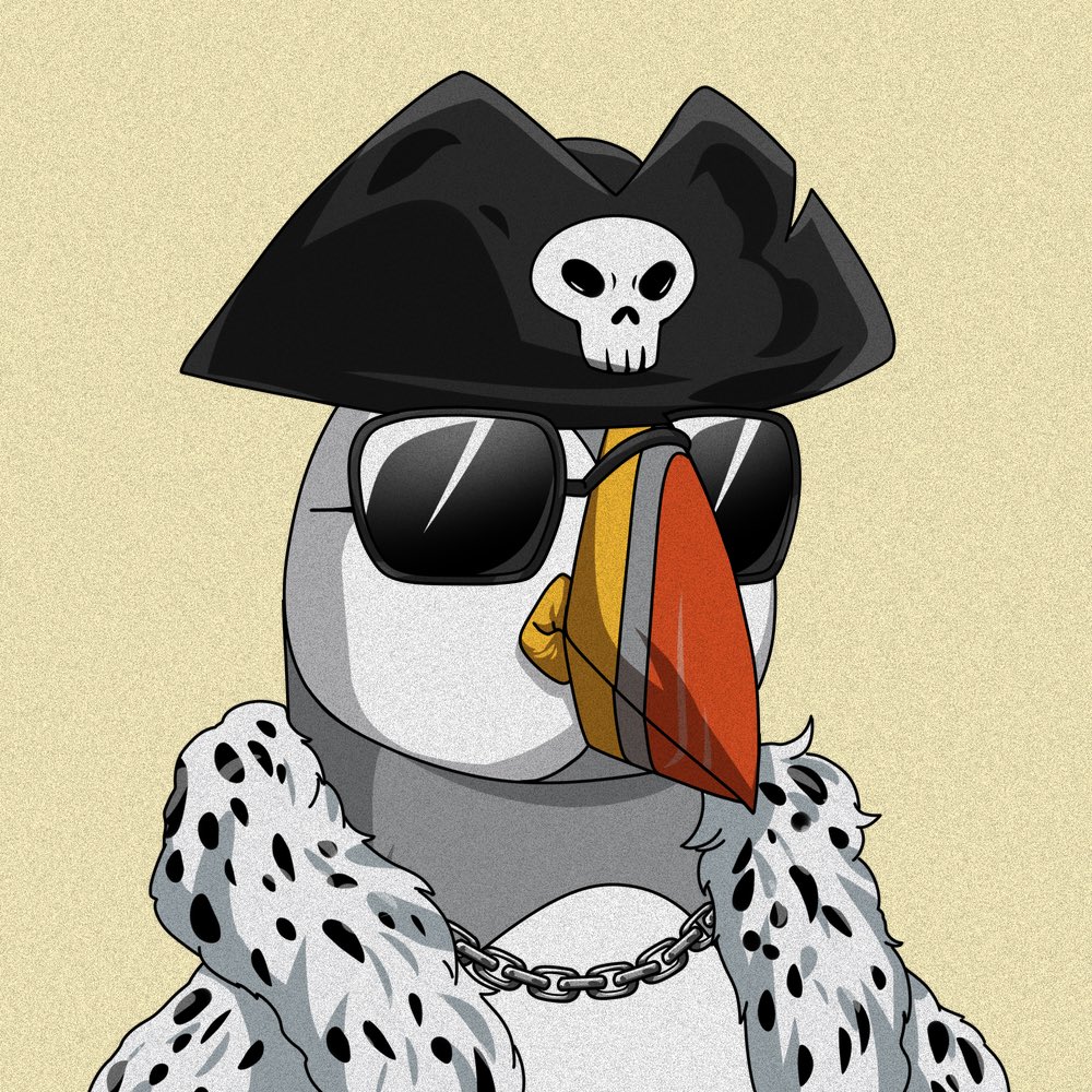 EVLVD (@evlvd_1) on Twitter photo Good afternoon web3👁️🌆
This <a href="/ppuffins/">Puffins</a> is too stylish😎🏴☠️🐧✳️⛓️ Good afternoon web3👁️🌆
This <a href="/ppuffins/">Puffins</a> is too stylish😎🏴☠️🐧✳️⛓️