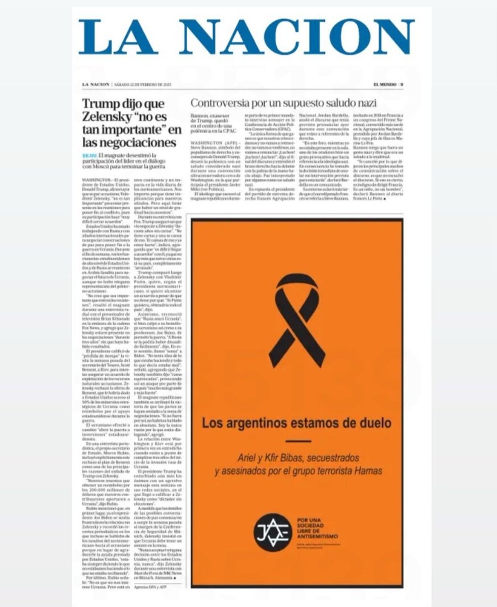 "LOS ARGENTINOS ESTAMOS DE DUELO"

<a href="/JAE3_Ar/">JAE3</a>