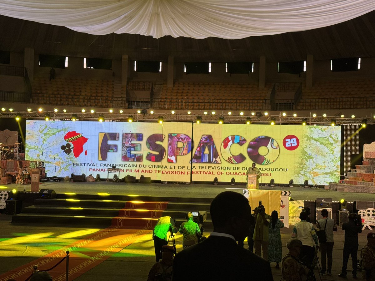 MauriceAz's tweet photo. Today in Ouagadougou, I witnessed the power of  the FESPACO uniting us. Despite the challenging context, @UNHCR_BF remains steadfast in supporting Burkina as one of the official partners of the 29th edition of the Pan-African Film & TV Festival of Ouagadougou. Together, we celebrate and elevate its vibrant heritage #UnityThroughcinema #FESPACO