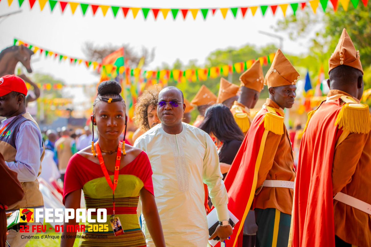 MauriceAz's tweet photo. Today in Ouagadougou, I witnessed the power of  the FESPACO uniting us. Despite the challenging context, @UNHCR_BF remains steadfast in supporting Burkina as one of the official partners of the 29th edition of the Pan-African Film & TV Festival of Ouagadougou. Together, we celebrate and elevate its vibrant heritage #UnityThroughcinema #FESPACO