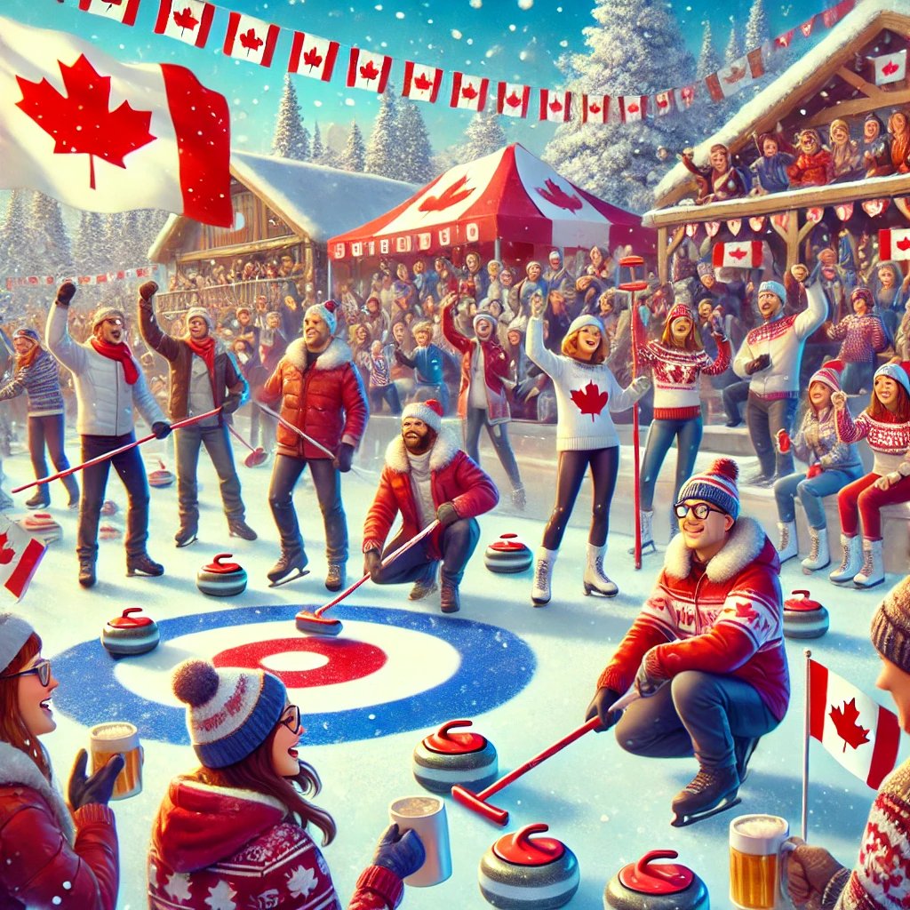 Wishing all Canadians a great Curling Day In Canada! Hope you are enjoying the day playing or watching the great sport of curling!