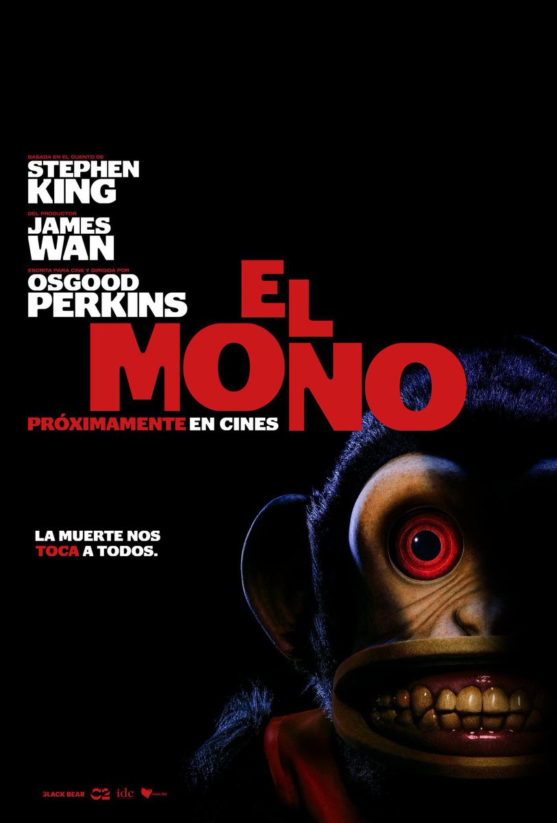 FPSigmaa's tweet image. “The monkey” malísima película se esperaba más de Osgood Perkins por la gran película que fue longless . Humor negro bastante malo , historia sin sentido, fotografía bastante mala . En conclusión no gasten su dinero y no se dejen llevar por ser un cuento de stephen king .