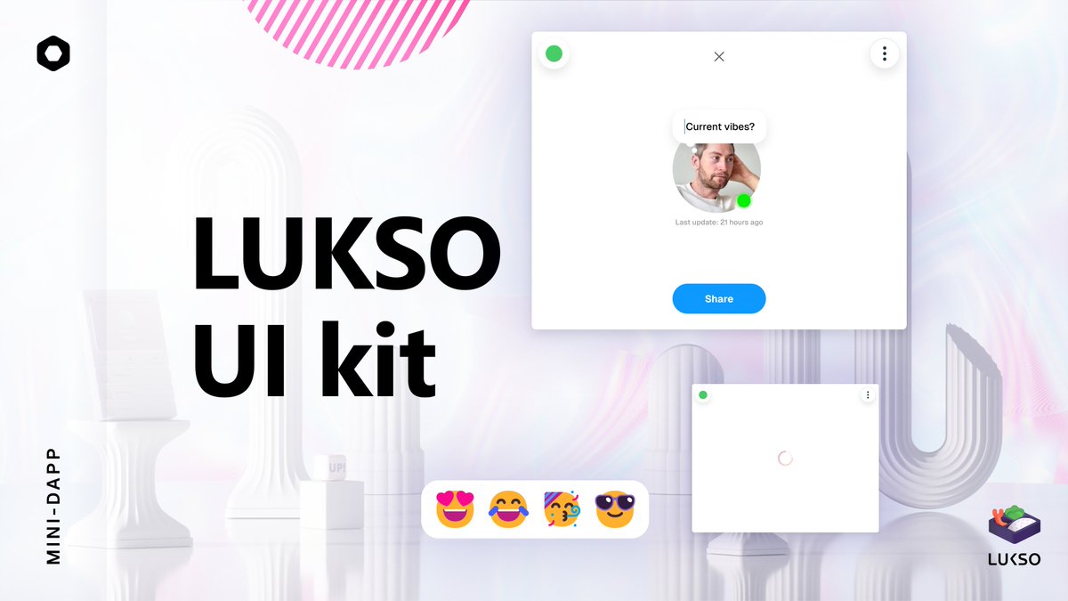 atenyun's tweet image. LUKSO mini-dApp UI KIT on Figma! 🎨

Save time &amp;amp; streamline your LUKSO mini-dApp design! 🎨 I&apos;ve created a free UI KIT on Figma for The Grid.

Check out LUKSO mini-dapp UI kit 🍱 on @figma: 
figma.com/community/file…

#LUKSO $LYX #Hackthon #HackTheGrid