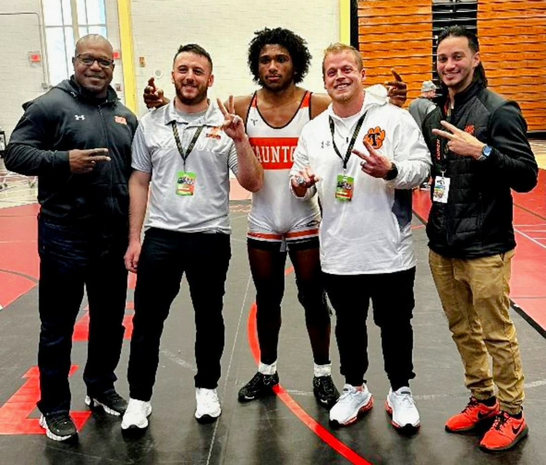 Michael Fox (@thscoachfox) on Twitter photo YES, he did!! For the second straight year, <a href="/eli__humble1/">Elijah Prophete</a> has won the D1 State Wrestling Championship (190 lbs). Congratulations on a historic season!! 🐯🤼♂️🥇 <a href="/tauhighwrestl/">Taunton High Wrestling</a> <a href="/TauntonFootball/">THSFootball</a> <a href="/thstvstudio/">THS TV Studio</a> <a href="/ThsWebmaster/">THSAthletics</a> <a href="/THSstrength/">THS Weight Room</a> <a href="/CamMerritt_News/">Cameron Merritt</a> <a href="/aj_traub/">AJ</a> YES, he did!! For the second straight year, <a href="/eli__humble1/">Elijah Prophete</a> has won the D1 State Wrestling Championship (190 lbs). Congratulations on a historic season!! 🐯🤼♂️🥇 <a href="/tauhighwrestl/">Taunton High Wrestling</a> <a href="/TauntonFootball/">THSFootball</a> <a href="/thstvstudio/">THS TV Studio</a> <a href="/ThsWebmaster/">THSAthletics</a> <a href="/THSstrength/">THS Weight Room</a> <a href="/CamMerritt_News/">Cameron Merritt</a> <a href="/aj_traub/">AJ</a>