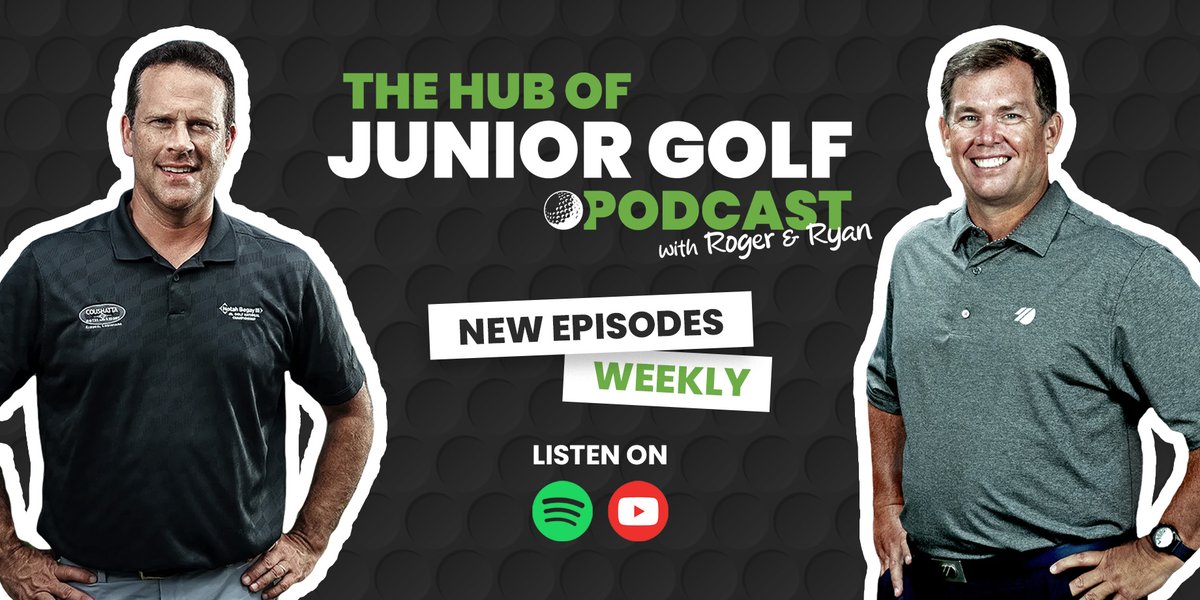 The Hub of Junior Golf Podcast features conversations between Ryan Burr and Roger Knick where they break down important topics surrounding golf with their decades of experience in the landscape of junior golf and beyond! Listen weekly on Spotify or Youtube! #jgnc #podcast #golf