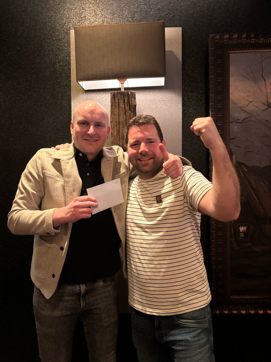 Enorme deelname Klaverjas Cafétocht in Norg. 
Koppel Roy Slachter - Arjan Tip  winnaar!

De vierentwintigste editie van de Klaverjas Cafétocht trok afgelopen zaterdag maar liefst 232 deelnemers naar Norg.