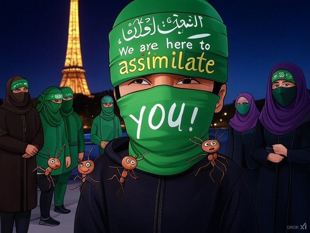 1959Goldstein's tweet photo. They think they're tricky just wearing the green color of hamass
They're all a bunch of terrorists.
#MassDeportationsNow
#TrumpFightFightFight
#TrumpToSaveAmerica🇺🇸
#TrumpToSaveTheWorld🌎
#GodBlessAmerica🇺🇸
#GodHelpAmerica🇺🇸
#BuildTheWall
#MassDeportations https://t.co/wIkbgmRB1o