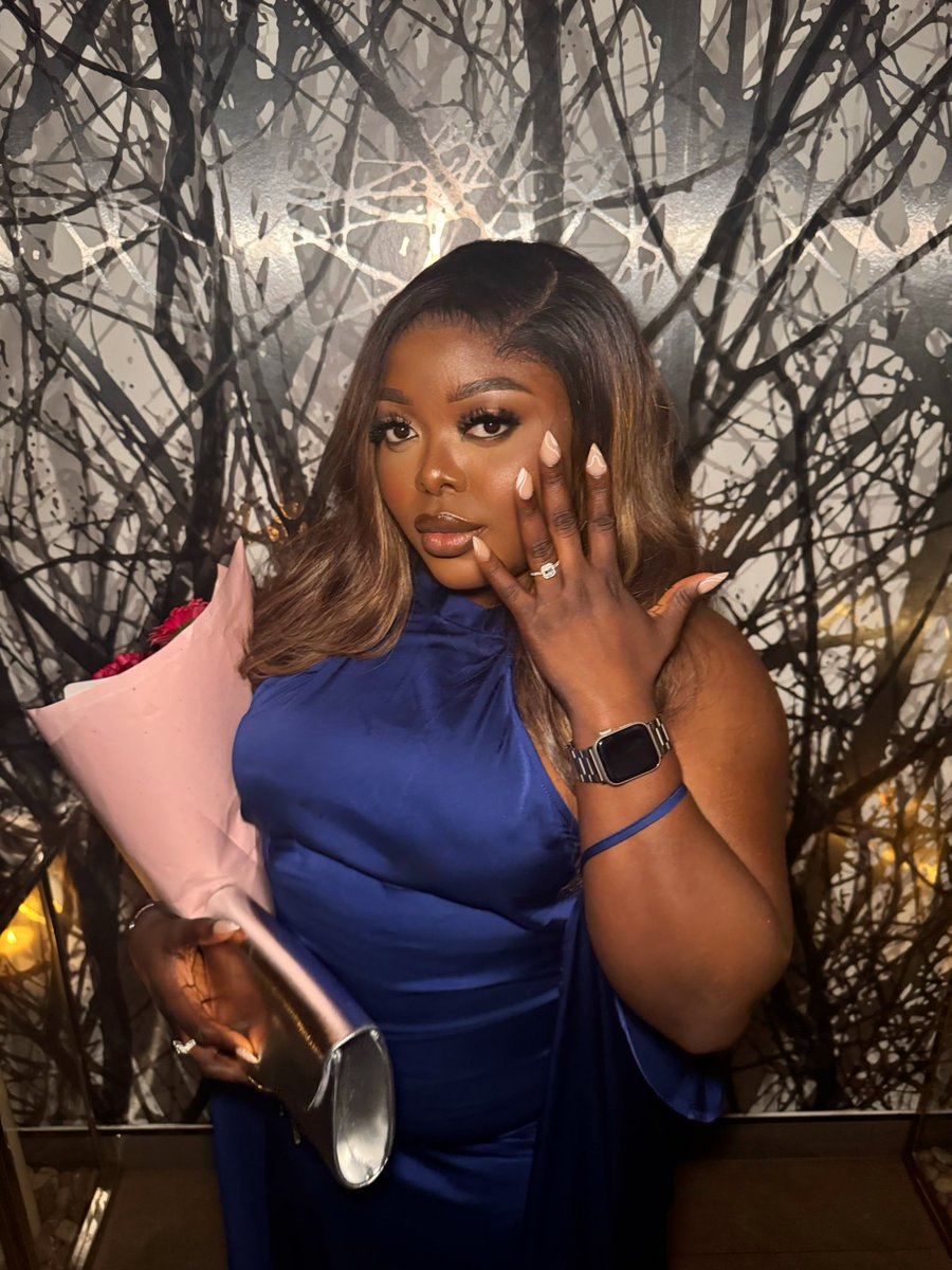 Smartwizy's tweet image. Oh my Shayla 😍😭💍❤️ 

Last slide is to appreciate this woman’s beauty 🥵