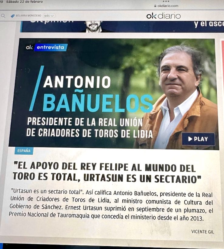 Antonio Bañuelos tweet media