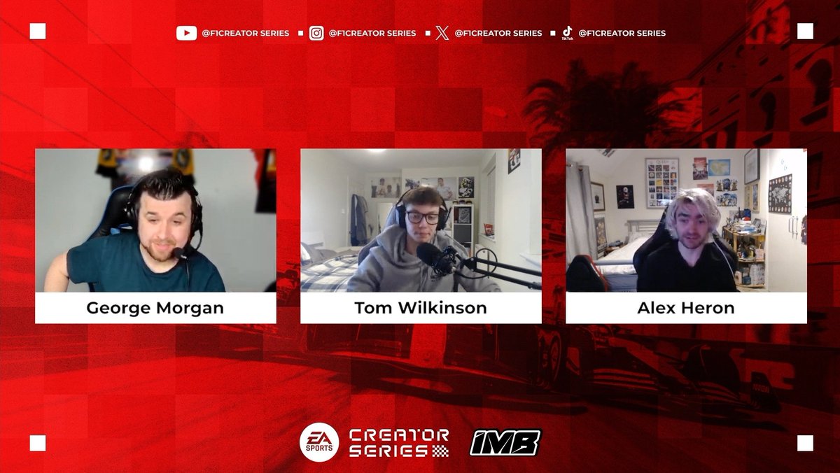 Great to be back commentating in @F1CreatorSeries tonight!

Huge win for <a href="/GB68official/">GB</a>! Making it 3 Creator Series career wins.

Had a great time in the box with <a href="/TeeDubb06/">Tom</a> and <a href="/deathlink10/">Deathlink10</a> 💪🔥

Shout out to my guy <a href="/GarethAllenTV/">Gareth Allen</a> working the production! 🙌

#CreatorSeries #F124