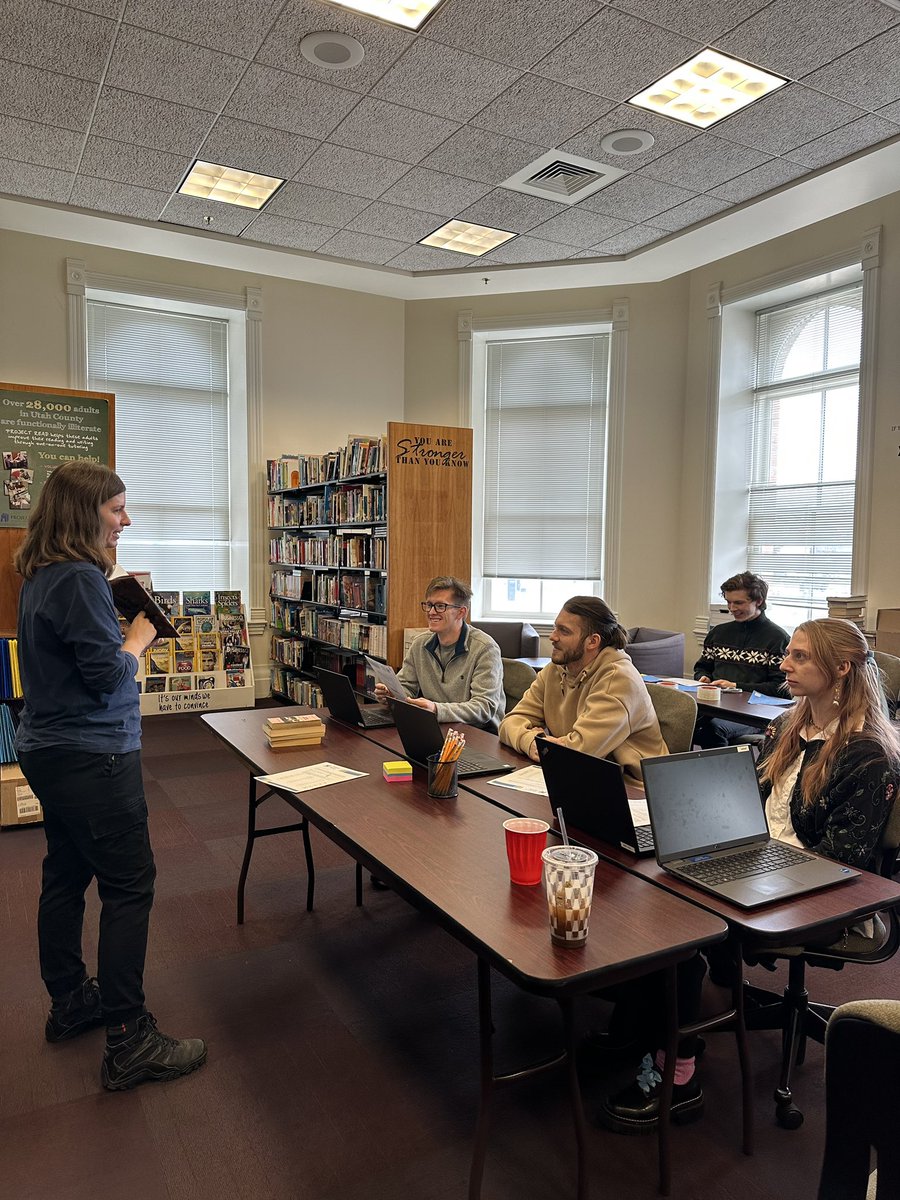 UtahIMF's tweet image. SDG #4 is focused on Quality Education. In being proactive in promoting the SDG goals and advocating for quality education, UIMF members volunteered at the Provo Library with the Project Reads, a literacy program for adults in Utah.