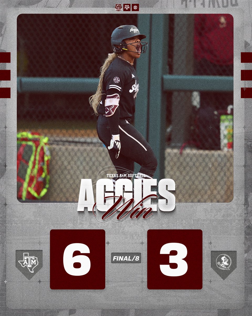 How 'bout those Fightin' Texas Aggies 👍

#GigEm