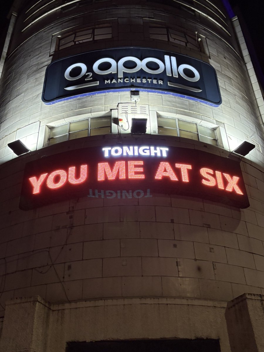 For the last time ever. Goodbye <a href="/youmeatsix/">You Me At Six</a>, you were good to me.