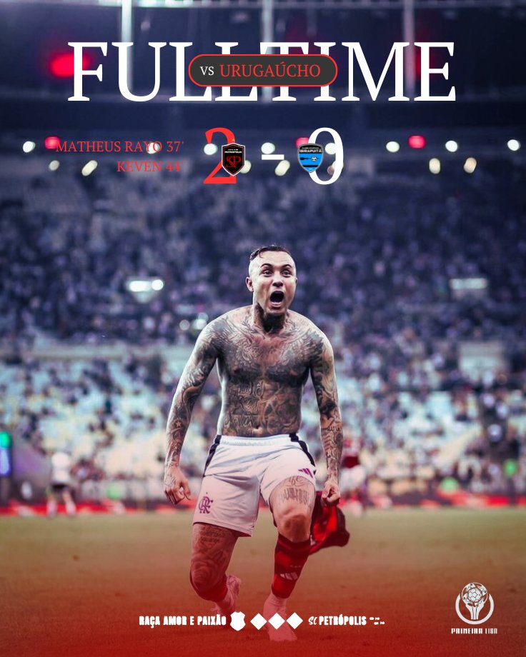 SPORT CLUB PETRÓPOLIS! 🔥

O Petrópolis venceu o Ibirapuitã no <a href="/AllianzLobo/">Allianz Lobo 🇦🇴🐺</a> por 2-0 e soma 3 pontos na <a href="/PrimeiraLiga25/">Primeira Liga 2025</a>! 🔴⚫️

#LoboDoRJ