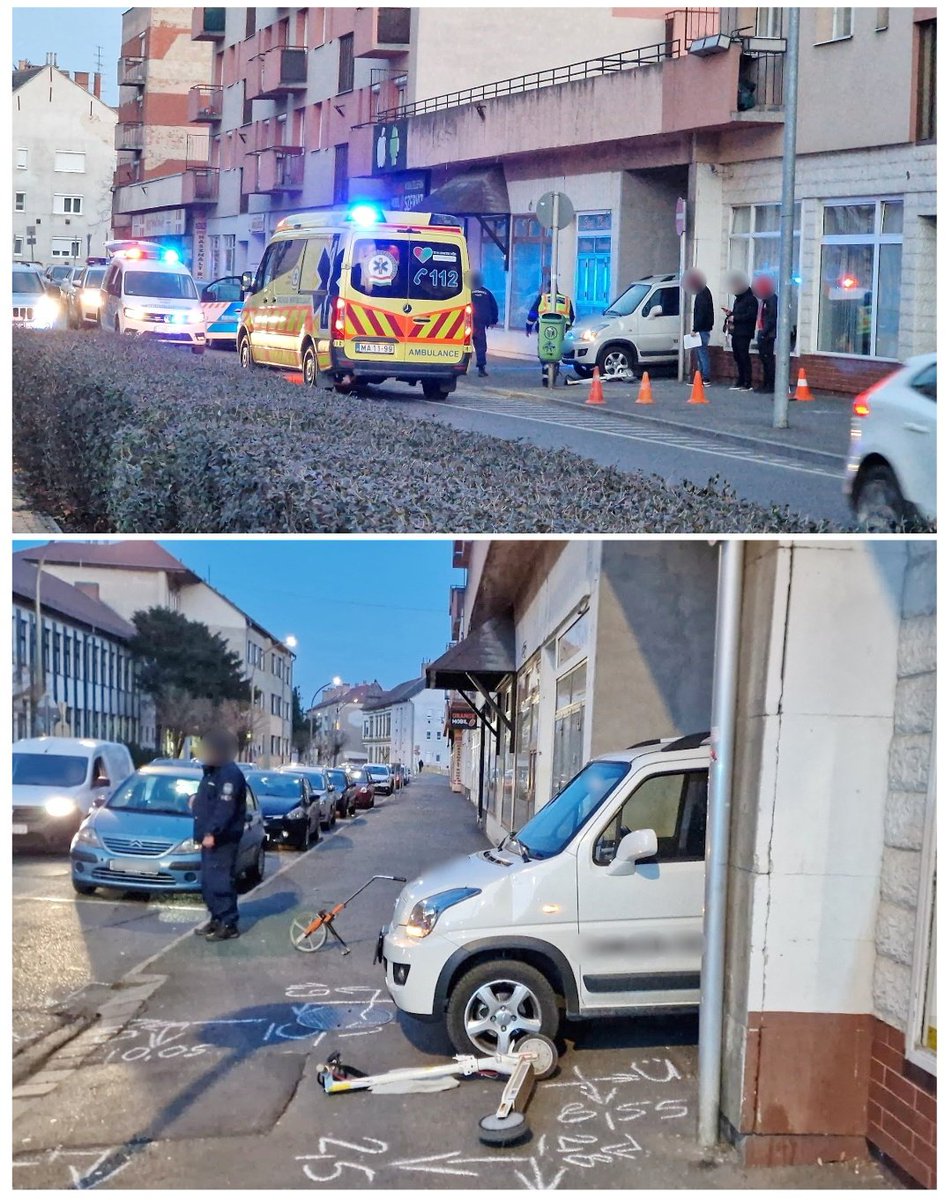 _X_Alex_'s tweet image. Feb 22, 2025 - An e-scooter rider
was seriously injured after being hit
by a Cenntro rolling out of a doorway
in Szombathely, Hungary

Cenntro #Logistar 100 - #LS100
#CENN #CENNTRO - $CENN

A man was riding his electric scooter
on the sidewalk towards Vörösmarty
Street when a…