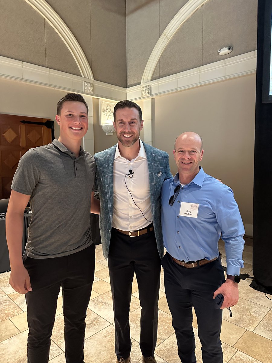Blessed to be able listen to Alex Smith tell his story with one of our guys Jason Bennett. Resilience was the theme of the event, and Alex Smith is a living example of it.