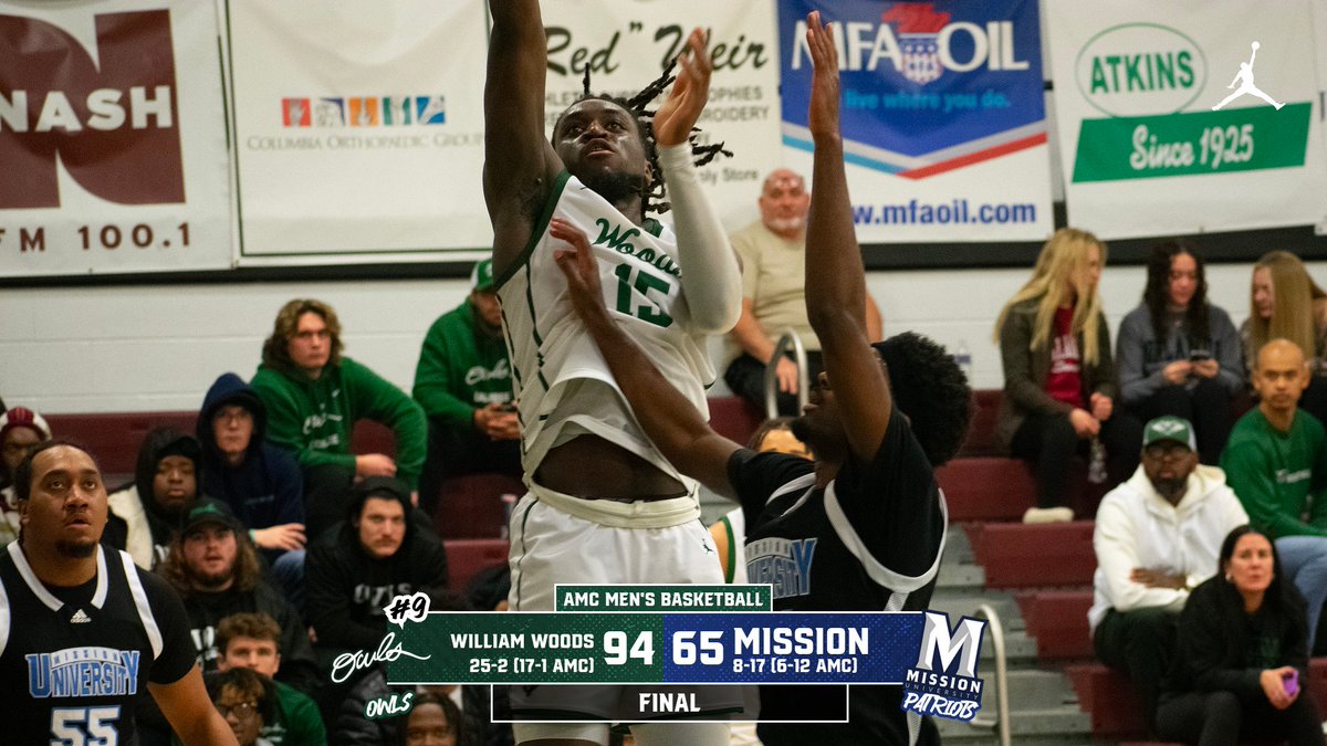 MISSION ACCOMPLISHED❗#9 WWU earns the top seed, finishes the regular season with a program record in wins &amp; soars into the postseason w/ a 20-game winning streak. 

Top🦉
-Schwartze 22 pts (8-11 FG &amp; 5-8 3PT)
-Shannon 20 pts (8-10 FT)
-Taylor 19 reb