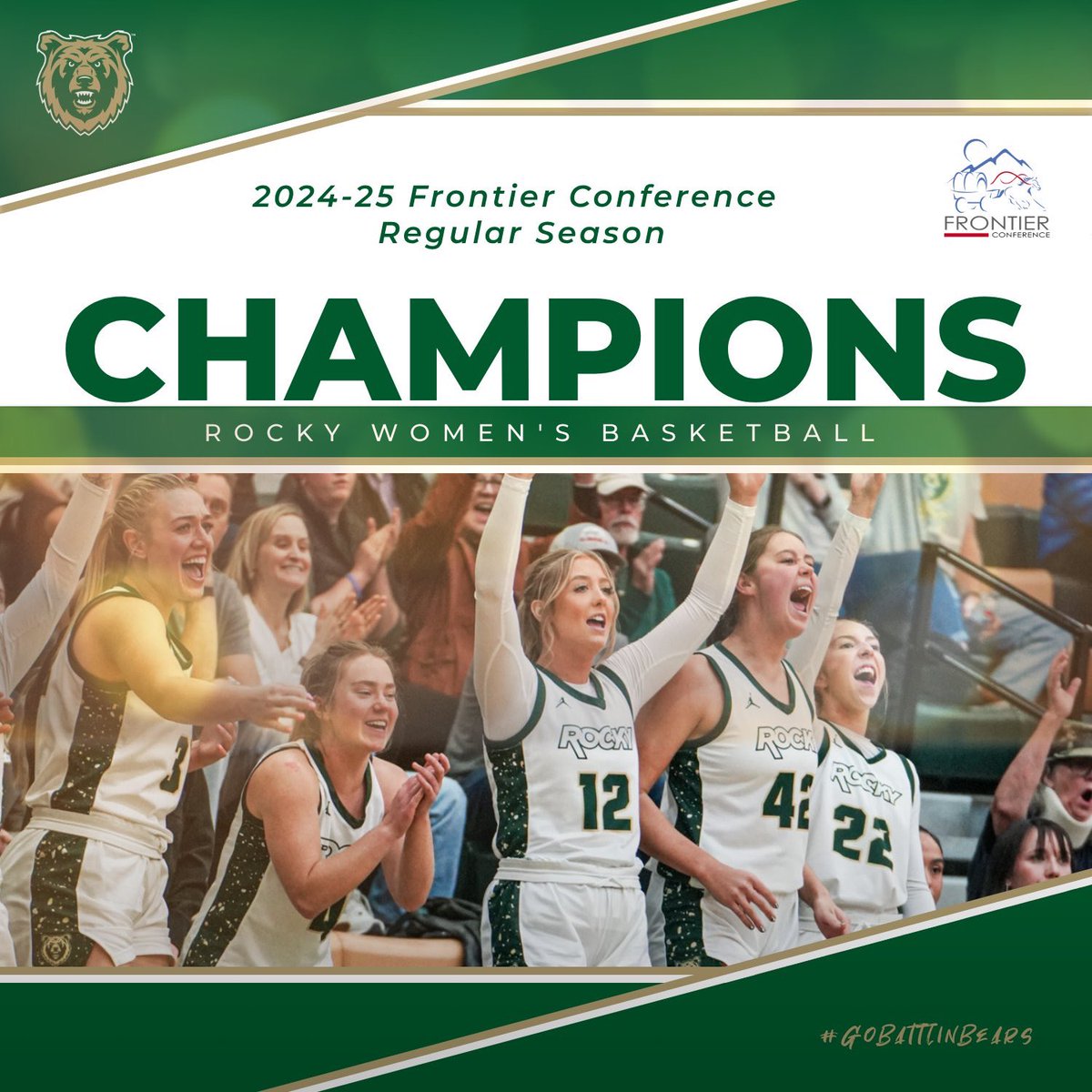 RockyWBB's tweet photo. Couldn't be more proud of this team! Showed grit and toughness when it mattered most. Go 🐻! https://t.co/tdSFRprwyK