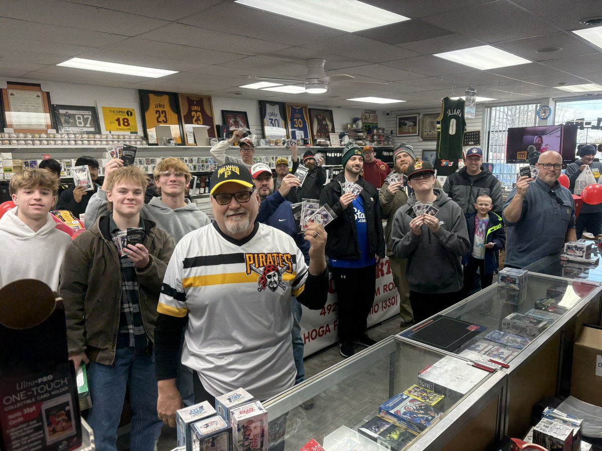 Topps Rip Night 2025, thank you to all! #ToppsRipNight #Topps