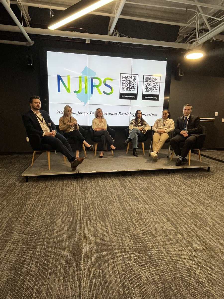 Wrapped up today with the program director + resident panel 🤩