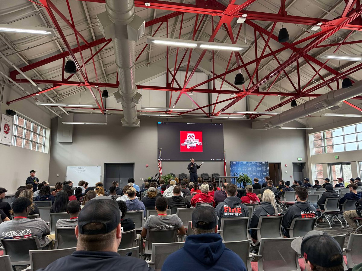 ALFireCollege's tweet image. 🔥Exciting weekend at AFC! 🚒💪 150 #FireExplorers from AL &amp;amp; GA are set for hands-on training at Fire College. They'll tackle live fire scenarios, rappelling, extrication, confined space, &amp;amp; more. Building skills for a career in fire &amp;amp; emergency services!🔥