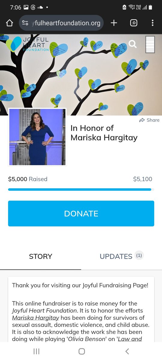 NatashaFromNZ1's tweet image. Super stoked we got to 5k. Let's keep going 🙂 Can you help? Pls RT &amp;amp; donate if u can. Even leave a message with it. Let's see what we can do together. Ends 6 March 💚💙 give.joyfulheartfoundation.org/MariskaHargita… #MariskaHargitay #petska #SVU