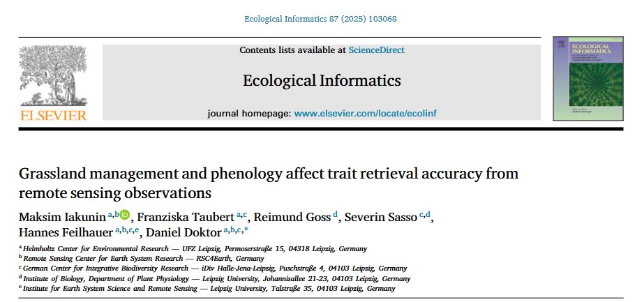 Результат двухлетнего троганья травы и немножко машинного обучения 🤓🤓🤓
sciencedirect.com/science/articl…