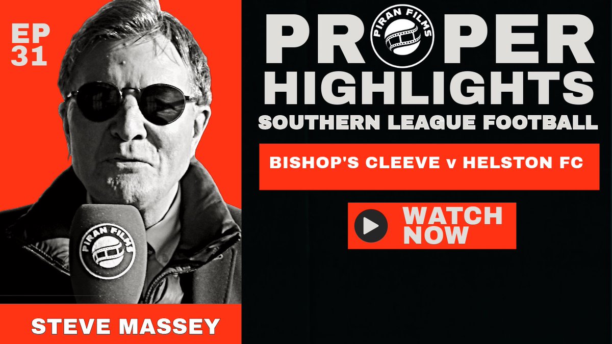 'OH DEARIE ME...!  PIRAN FILMS' EDITED HIGHLIGHTS of this afternoon's humiliating defeat for <a href="/HelstonAFC/">Helston Athletic FC</a>  at <a href="/BishopsCleeveFC/">Bishops Cleeve FC</a>. Very good <a href="/NonLeagueCrowd/">Non League Crowds</a>. Entertaining #nonleaguefootball. <a href="/Goal_Mass/">Steve Massey</a> is the commentator. <a href="/Cornishfootball/">Dave Deacon</a> <a href="/SouthernLeague1/">The Pitching In Southern Football League</a>   

youtu.be/7vLGMK5-S-I