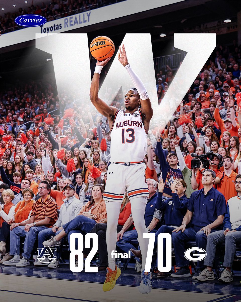 AuburnMBB's tweet photo. Showed an old dawg some new tricks 🧹🧹

#WarEagle | @carrier https://t.co/ZKnJxqTdTs