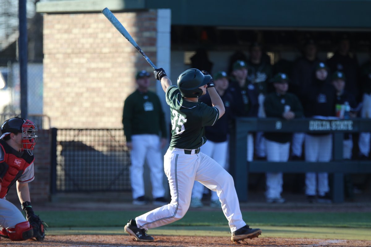 DeltaStateBSB's tweet photo. Andin Johnson's first career home run in the Green and White tacks on some insurance runs in Game ✌ https://t.co/3WRVOHlea7