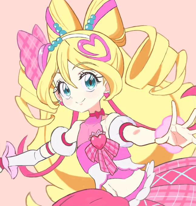 キュアアイドル落書き 
