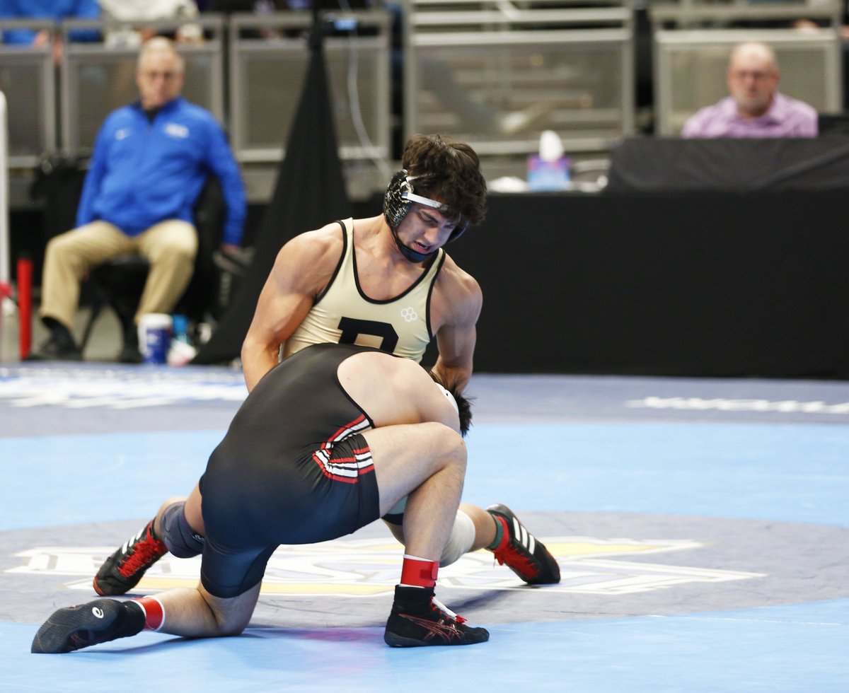 WRESTLING STATE FINALS: Congrats to Penn's Leo Santiago, who placed 8th at the State Championships !!!!