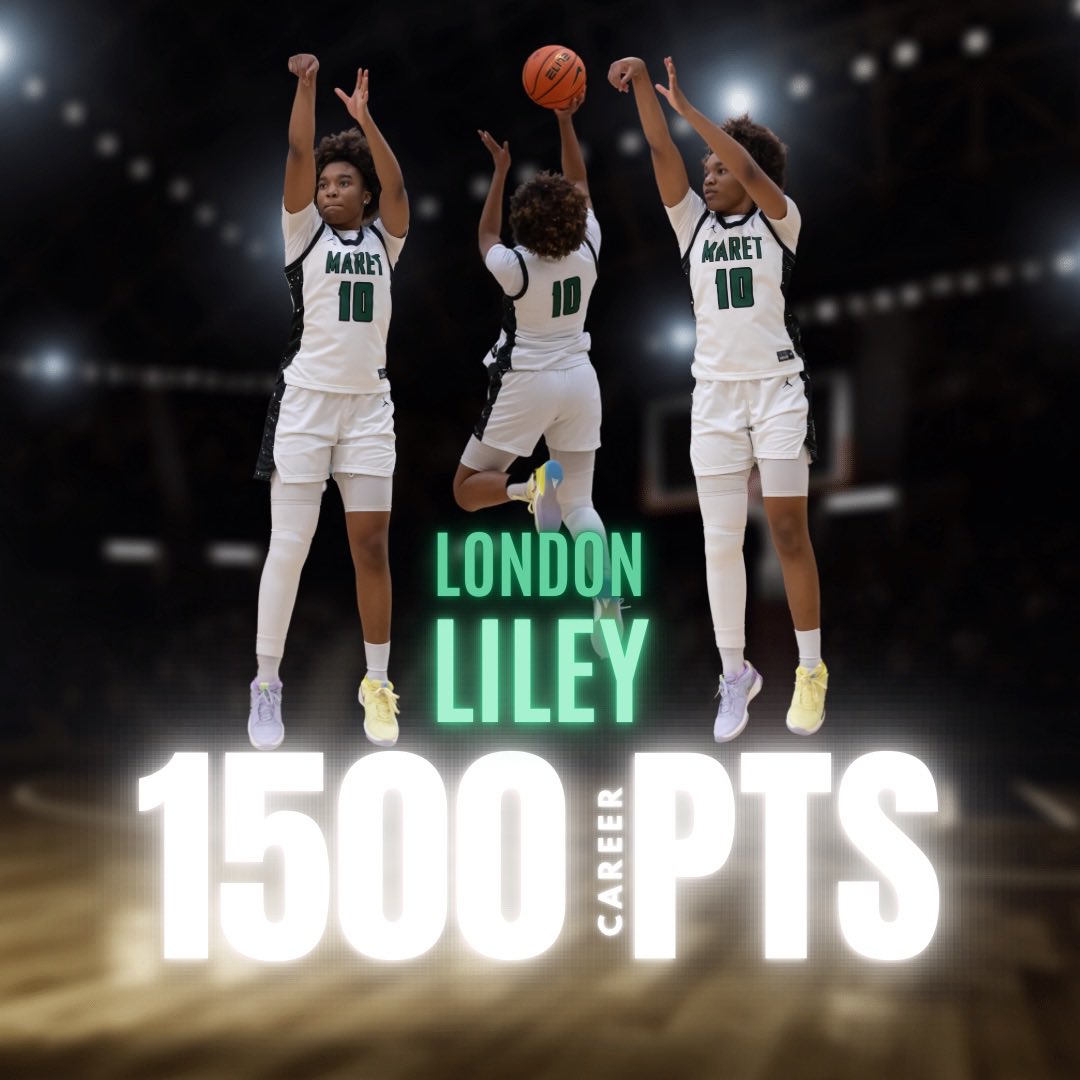 Congratulations to one of our senior frogs 🐸 Fordham Commit London Liley <a href="/LileyLondon/">London Liley</a> for surpassing 1500 career points! We are so proud of you. Keep up the hard work! 🏀