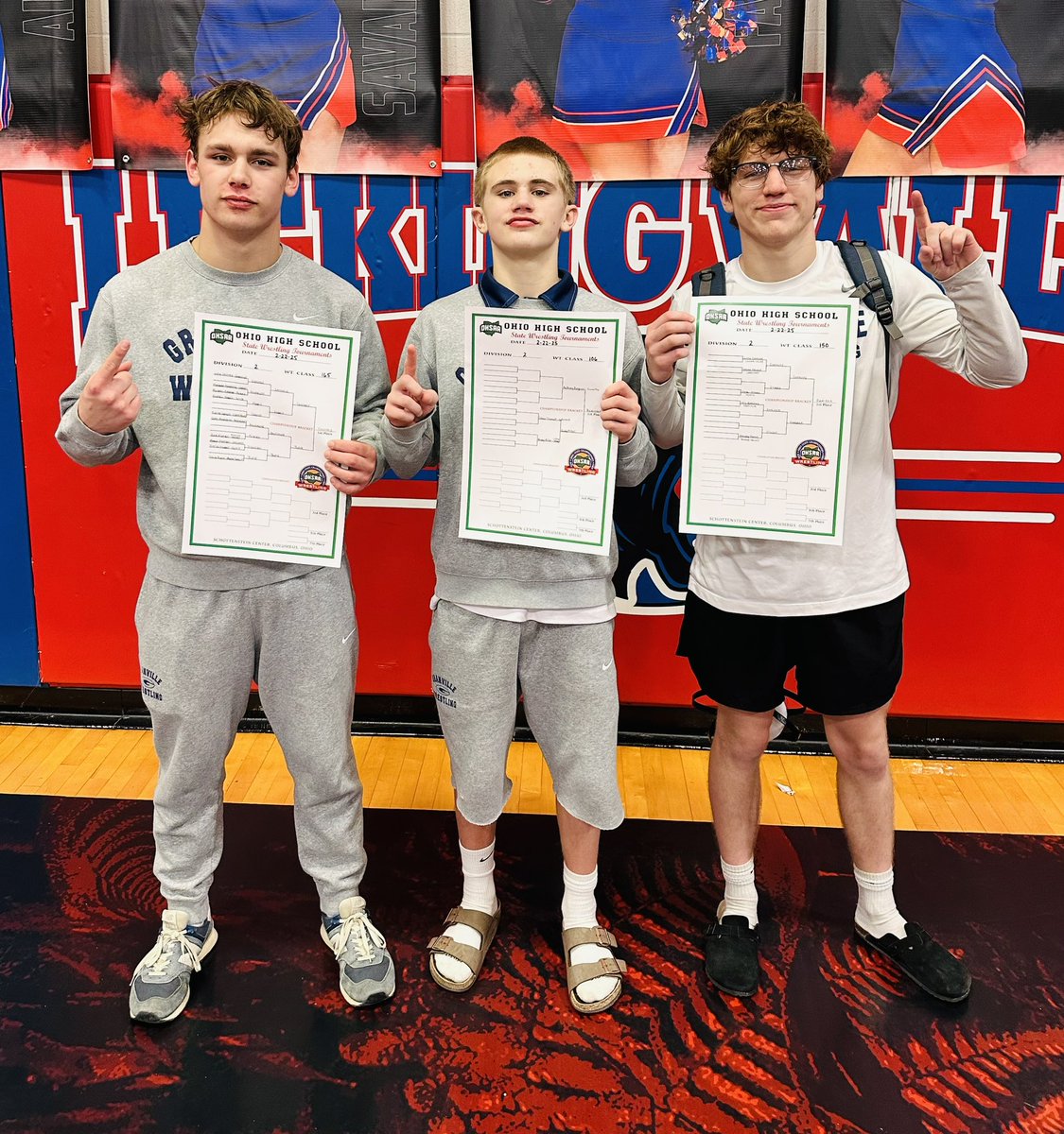 Aces_Wrestling's tweet photo. 9 District Qualifiers (+ 1 alternate ) 
3 Sectional Champs 
Sectional Team Runner up 

Aj Bergeron 🥇
Nic Ramirez 🥇
Luke Sanchez🥇
Griffin Dunbar🥈
Nash Finley🥈
Andy Sanchez 🥈
Noble Metcalf🥈
Gareth Larson🥉
Dane McShane 4th 
Max Miller 5th https://t.co/LHtr4xte34