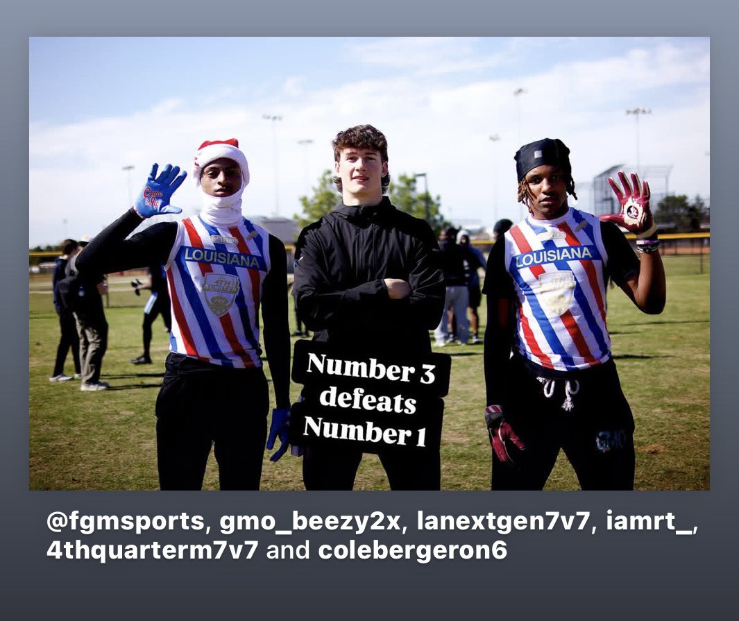 therealWBBrad's tweet photo. Boys from the Boot
@BrayGotHands 
@RoderickTezeno 
@ColeJBergeron1 
@4thQuarterM7v7 https://t.co/Nalj5EbxkM