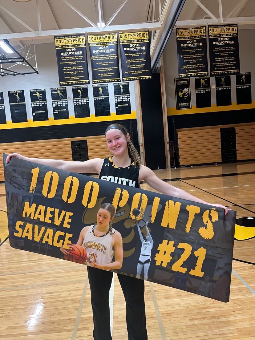 Hinsdale South Girls Basketball (@hinsdalesouthgb) on Twitter photo Maeve Savage just hit 1,000 career points as a junior!! Maeve had a phenomenal season and is going to do amazing things!! Congrats Maeve!
<a href="/PGHIllinois/">Prep Girls Hoops Illinois</a> <a href="/PGHByron/">Byron Xerxes Livsey</a> Maeve Savage just hit 1,000 career points as a junior!! Maeve had a phenomenal season and is going to do amazing things!! Congrats Maeve!
<a href="/PGHIllinois/">Prep Girls Hoops Illinois</a> <a href="/PGHByron/">Byron Xerxes Livsey</a>