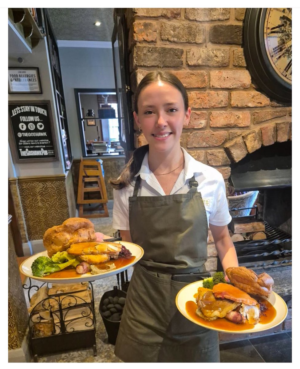 The Goshawk (@the_goshawk) on Twitter photo Brighten her Mother's Day with one of our amazing Sunday Roasts and try some of our NEW MENU too! 🍽😀
Enquire on our website below and check our set menu for Mothers Day 👇
thegoshawkpub.co.uk
#TheGoshawk #GoshawkPub #Mouldsworth #MothersDay #DelamereForest #SpringMenu Brighten her Mother's Day with one of our amazing Sunday Roasts and try some of our NEW MENU too! 🍽😀
Enquire on our website below and check our set menu for Mothers Day 👇
thegoshawkpub.co.uk
#TheGoshawk #GoshawkPub #Mouldsworth #MothersDay #DelamereForest #SpringMenu