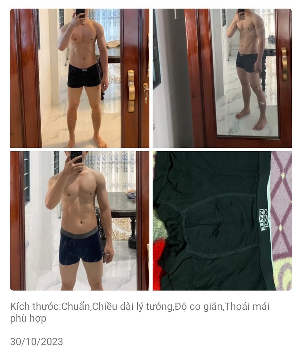 Kennbii20's tweet photo. Review Quần boxer Shopee chất lượng 😋 https://t.co/HR0btrGAij